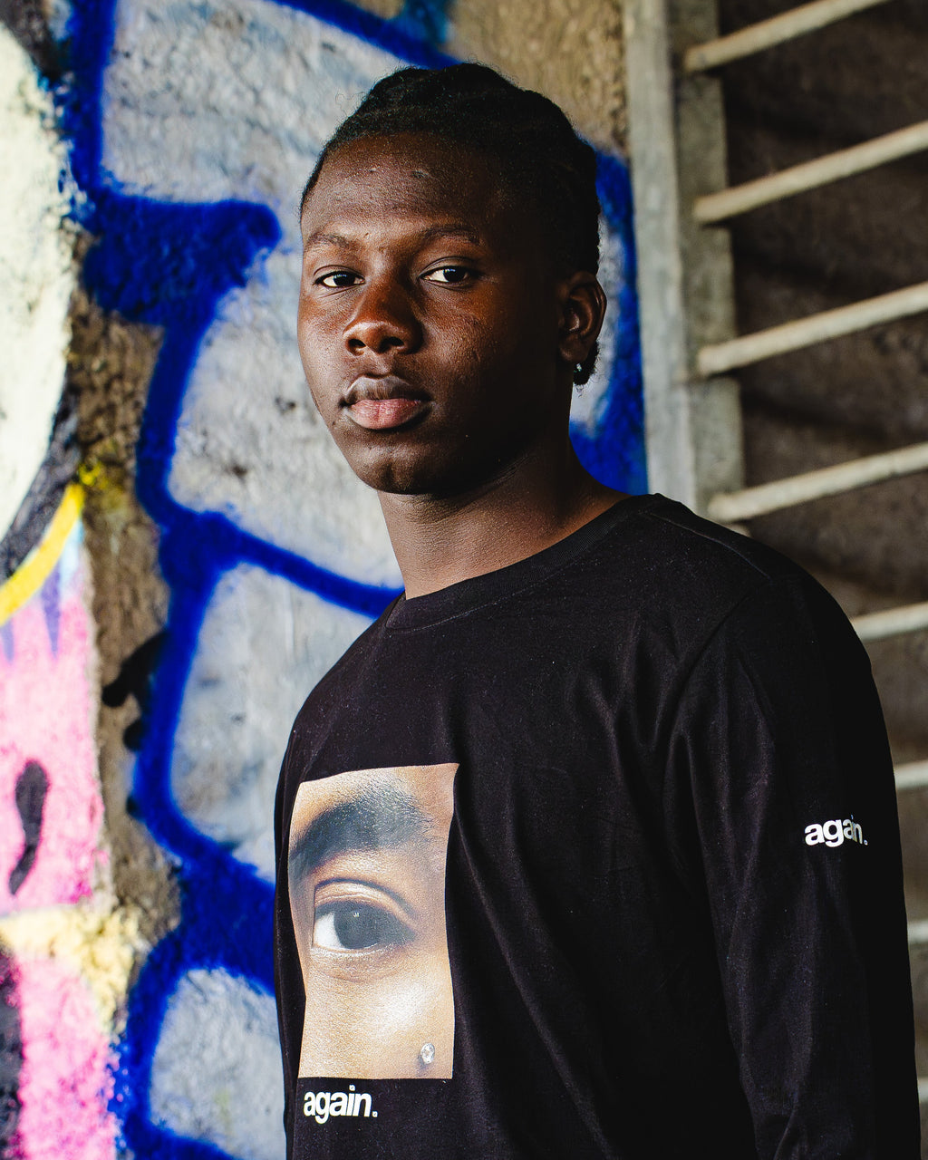 Longsleeve Mona Lisa - Noir