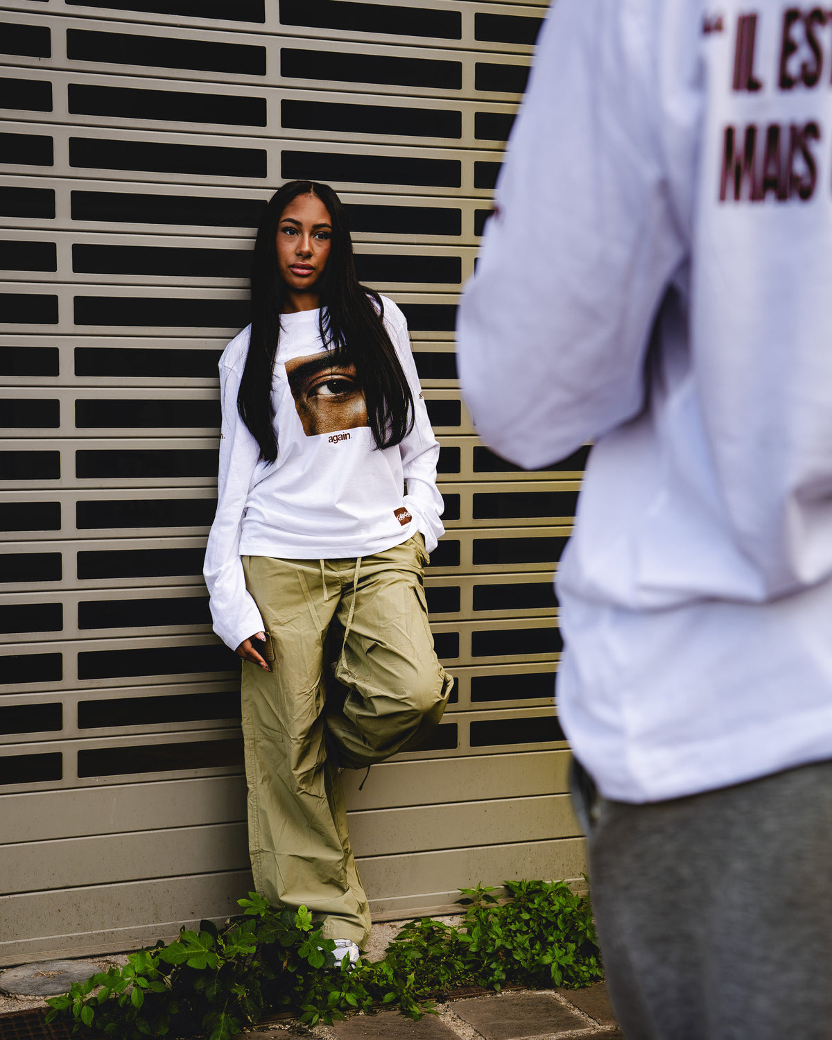 Long Sleeve Mona Lisa - Blanc